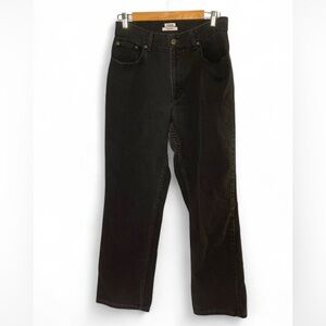 L.L. Bean original Fit black denim Jeans pants woman’s size 10 EUC